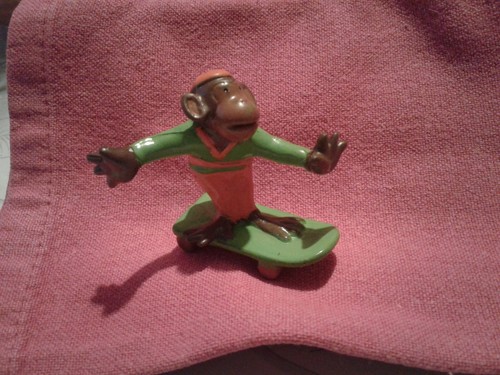 Figurine omo singe - figurine,