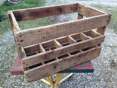 Ancien casier bouteilles - ancien,