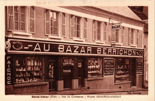 Cpa satur rue - cpa, du