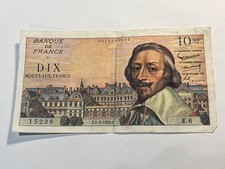 Billet France 10 Nouveaux