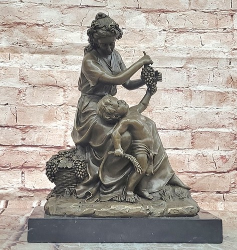 Fils bronze statues - fils, et