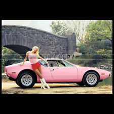 Photo A.012252 DE TOMASO PANTERA 'PLAYMATE PINK' LIV LINDELAND 1972