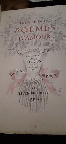 Trente deux poèmes amour - poèmes, d'amour