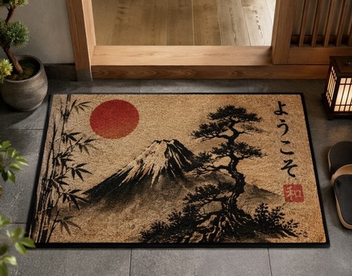 Welcome home doormat - home,