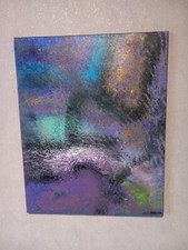 TABLEAU ABSTRAIT MODERNE /CONTEMPORAIN  ACRYLIQUE SUR Toile SIGNE