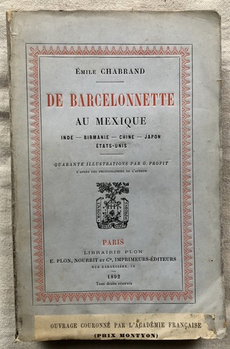 Rare 1892 chabrand - rare, e.