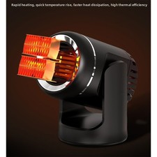Chauffage Voiture 12V avec Dégivrage 2 en 1 Chauffage Rapide et Refroidissement