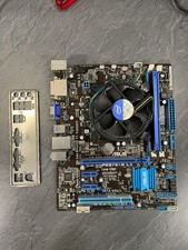 Asus P8B75-M LX + i3 3th (sans partie graphique) + 4Go RAM + IO shield