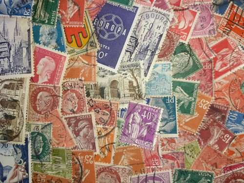 Vrac plus 500timbres france - vrac,