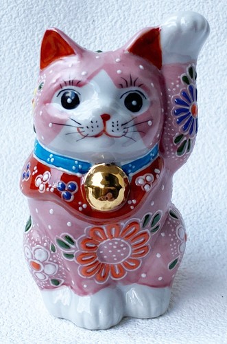 Maneki neko kutani yaki - kutani,