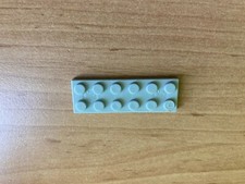 MEGA BLOKS  PLAQUETTE/PLATE  2X6 COULEUR GRIS CLAIR   JEUX MATTEL 