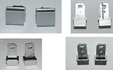 2 x boutons platine disques