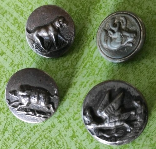 Rare boutons vénerie chasse - vÉnerie,