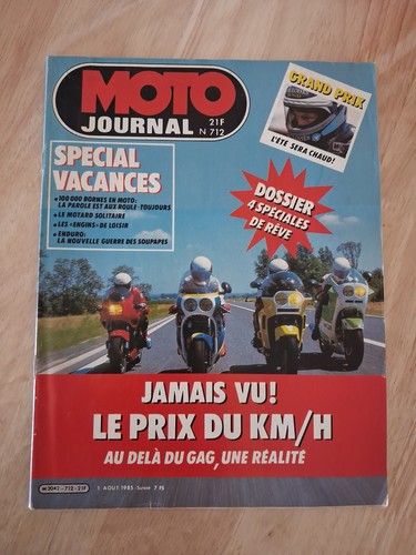 Moto journal 1985 original - moto,