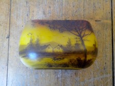 vase pate de verre signé peynaud