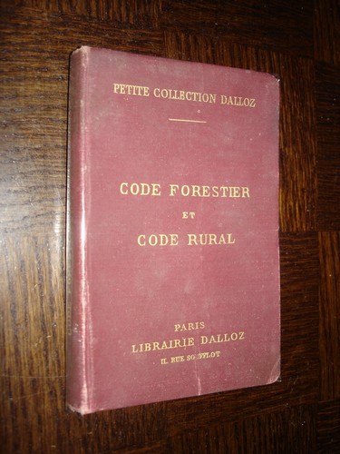 Code forestier - code, rural