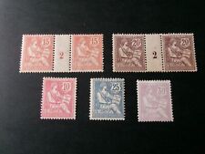 FRANCE MOUCHON N° 124/128