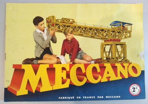 Meccano manuel ancien - meccano.,