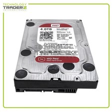 WD40EFRX Western Digital Red 4 To 5,4 K SATA 6 Gbps 64 Mo Disque Dur 3,5" Retiré