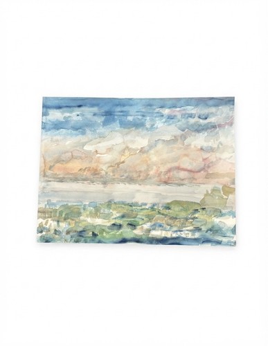 Aquarelle originale paysage