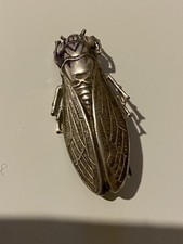 Broche cigale ancienne - broche,