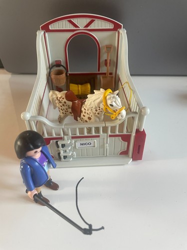 Playmobil 5107 box cheval - cheval, avec
