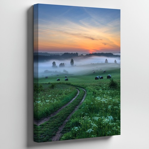 Wall art serene rural - art,