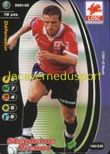 140 STEPHANE PICHOT # LILLE LOSC CARTE WIZARDS FOOTBALL CHAMPIONS 2001 2002