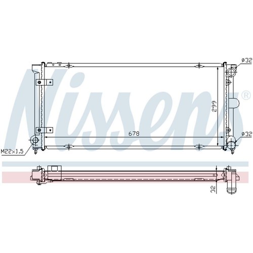 Radiateur moteur - radiateur,
