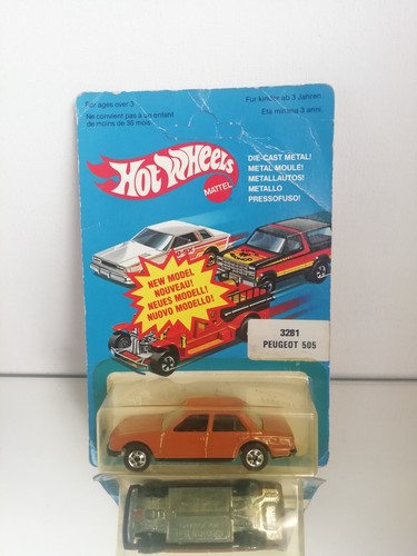 Hotwheels france 1982 peugeot - hotwheels,