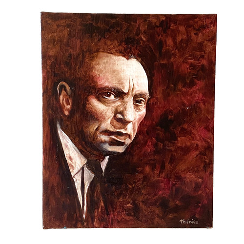 Ancien tableau peinture hst - tableau,
