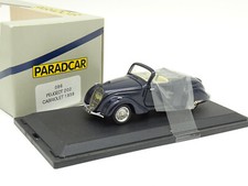 Paradcar 1/43 - Peugeot 202 Cabriolet 1938 Bleue