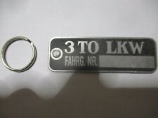 Porte-Clés Armée Allemande 3 To opel Blitz Camion Léger WW2 WK2 II S73