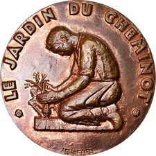 France, Médaille, Le Jardin