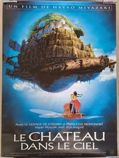 LE CHATEAU DANS LE CIEL -  HAYAO MIYAZAKI - AFFICHE ROULEE 120x160