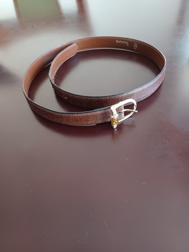 Ceinture burberry cuir - en,