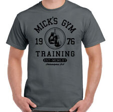 Mick's Gym T-Shirt Rocky Hommes Drôle Film Balboa Boxe Mma Haut Entraînement