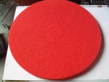 Disques x5 tissus fibre rouge 508mm monobrosse machine de nettoyage