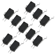  10 Pcs 3 Long Hinge Lever Micro Switch Contacteur Fin Course Interupteur De