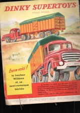 jouet ancien meccano magazine  n 14 special noel 32 pages pub dinky supertoys