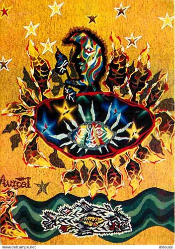 Carte postale art - -,