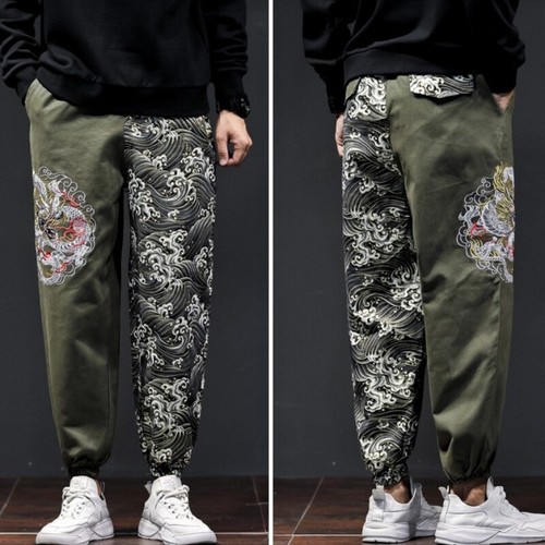 Hommes broderie dragon conique - hommes,