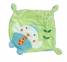 Doudou plat oiseau poule