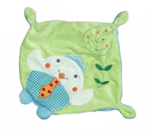 Doudou plat oiseau - , poule