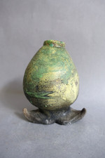 Vase organique en grès