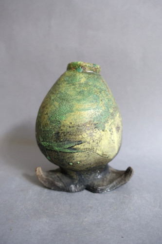 Vase organique grès - en,