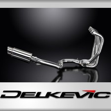 KAWASAKI ZZR1100 1990-2001 Echappement Complet 4-1 Pot 200mm Rond Inox PISTE