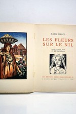 LIVRE ANCIEN FLEURS NIL BELLE