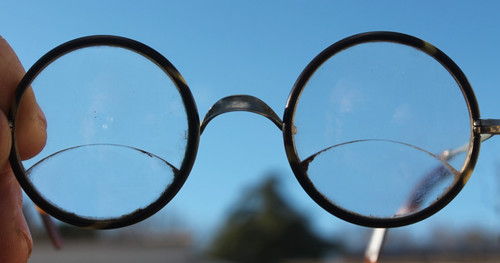 Ancienne binocle lunette - binocle,