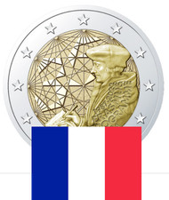 2€ Euros Commemorative Erasmus 2022 France